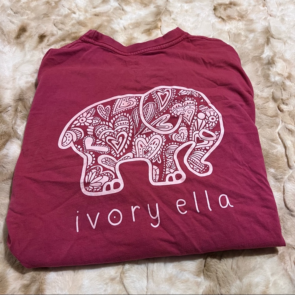 Ivory Ella Valentine Edition Long Sleeve Tee